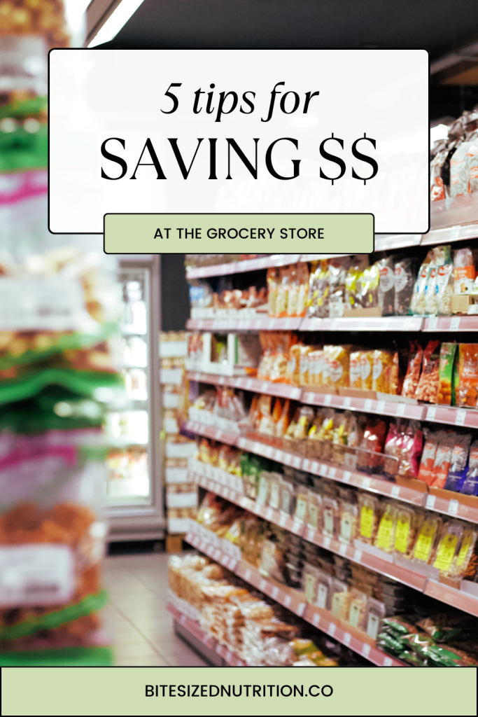 5 Tips for Saving Money at the Grocery Store